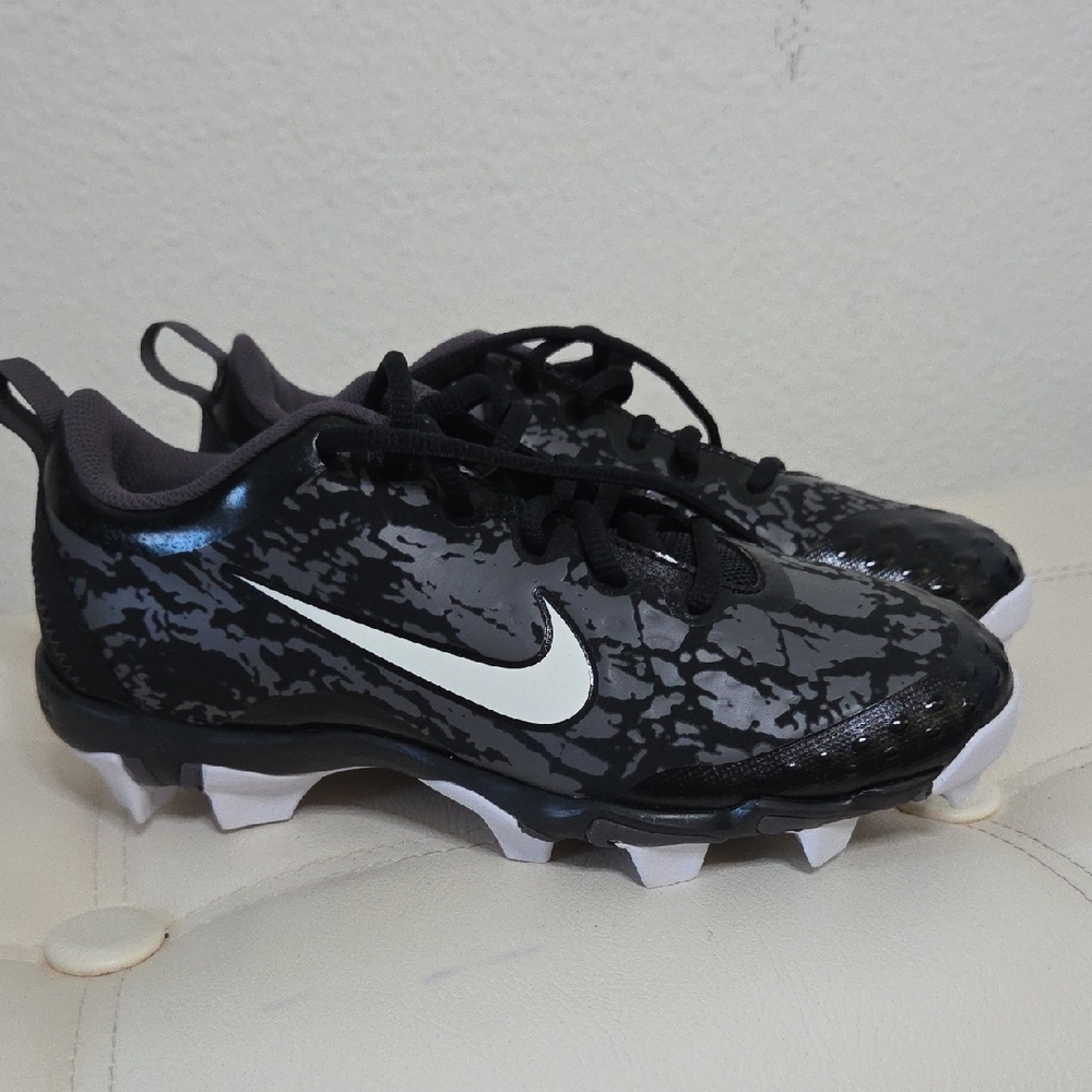 Nike Black and Gray Cleats